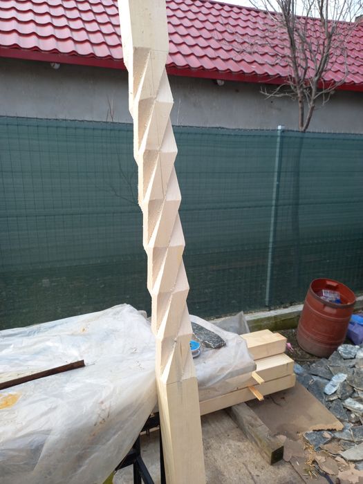 Stâlpi pentru foisor sau terasă