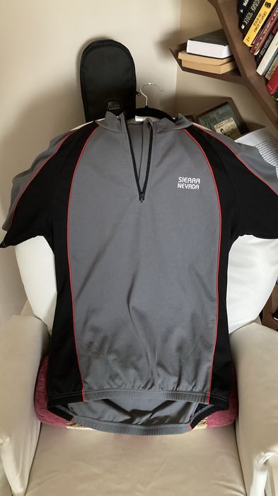 Джърси за колело с къс ръкав и джобове