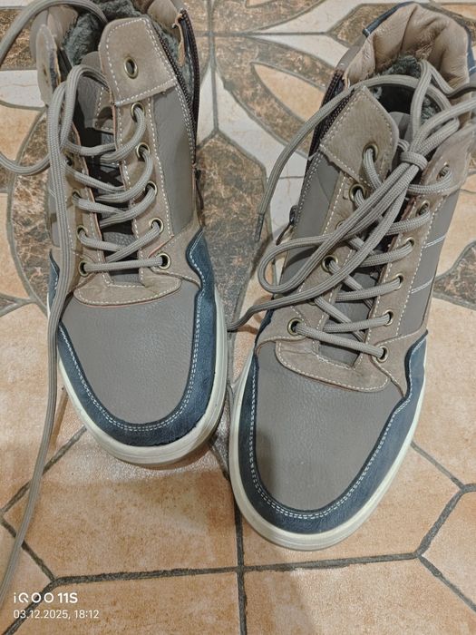 Мужские зимние ботинки