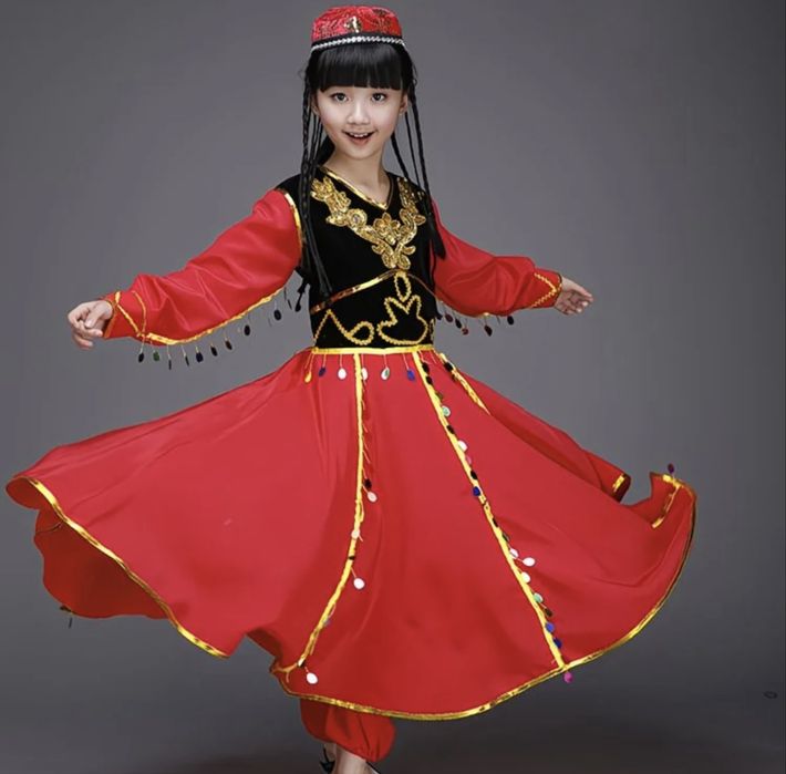 Уйгурская одежда на 4- 5-6 лет