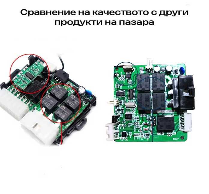 Модул за дистанционно стартиране на двигателя