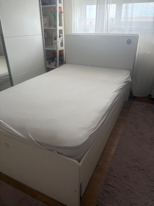 Vand pat 120x220 cu extensie