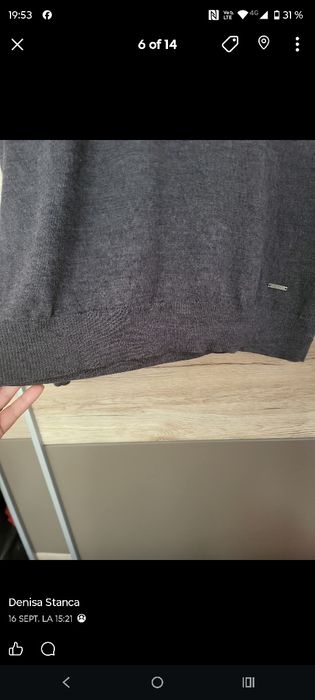 Pulover Joop, merino extrafin