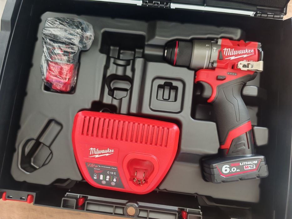 Milwaukee M12 FPD2-602x kit filetanta