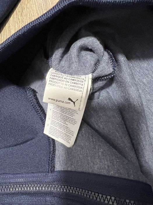Bluza fermoar PUMA albastra M noua originala