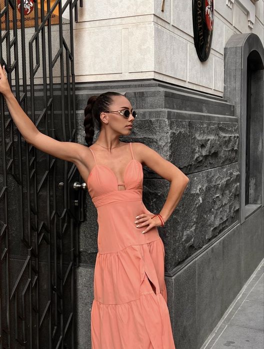 Лятна дълга рокля LM FLOWERS