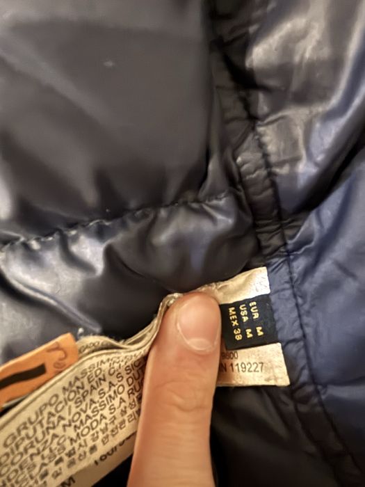 Куртка Massimo Dutti гусинный пух М Размер