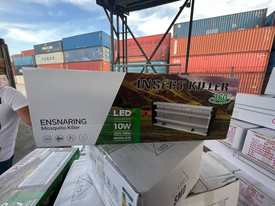 Электрический ловушки, убивает мух и комаров