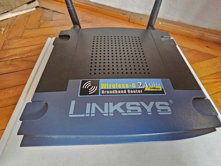 Router CISCO LINKSYS WRT54GL v1.1 cu DD-WRT Linux instalat