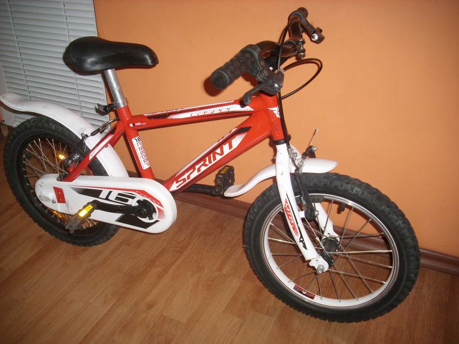 ИЗГОДНО Sprint 16 и 18" детски велосипед,колело с помощни.Промо цена