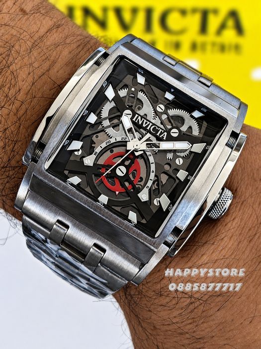 INVICTA Powertrain Gen 2 silver 47 mm, Инвикта нов мъжки часовник