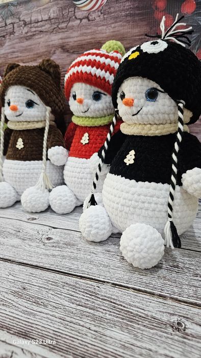 Вязаные игрушки. Ручная работа.