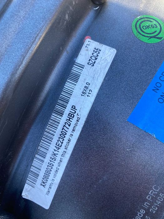 Джанти 5х112 18ки ADVANTI RACING