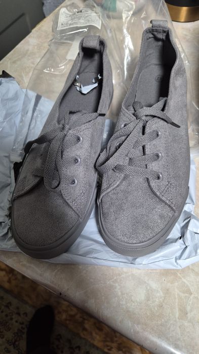 Кеды замшевые новые