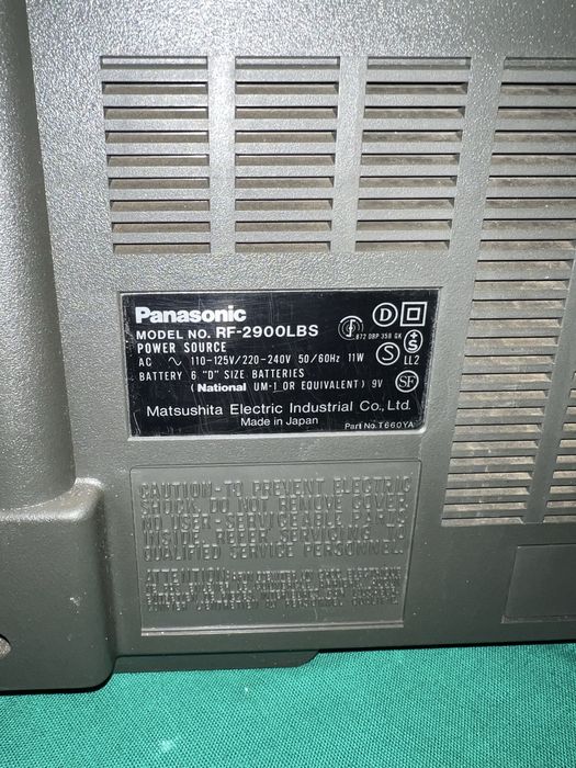 Radio Receiver Panasonic DR 29