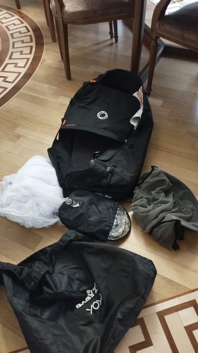 Коляска универсальная 2 в 1 Bugaboo , черный