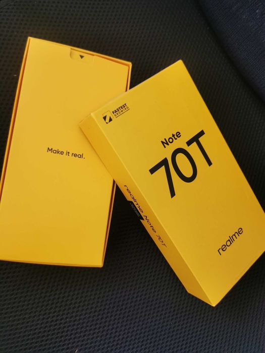 Смартфон GSM REALME NOTE 70T 128/4 GOLD RMX5313 6.74 ", 128 GB, RAM 4 GB, 13 MP