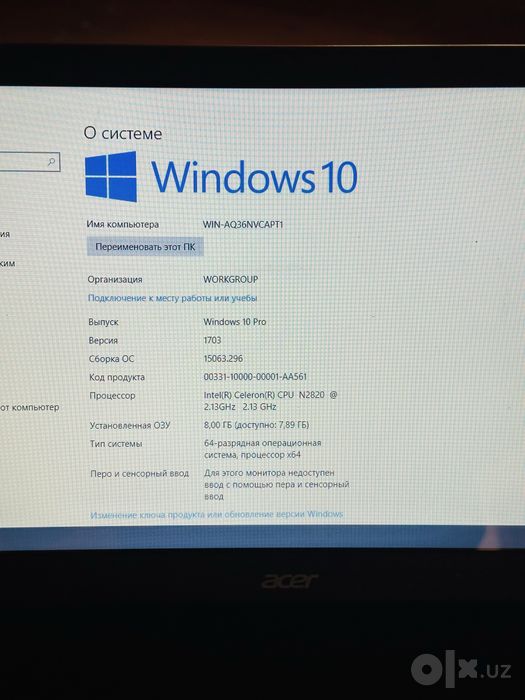 Noutbook HP windows 10