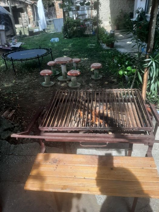 Барбекю въртяща се