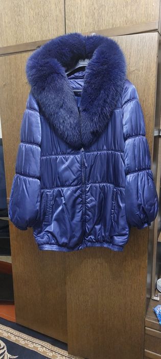 Продам пуховик из лебяжьего пуха!