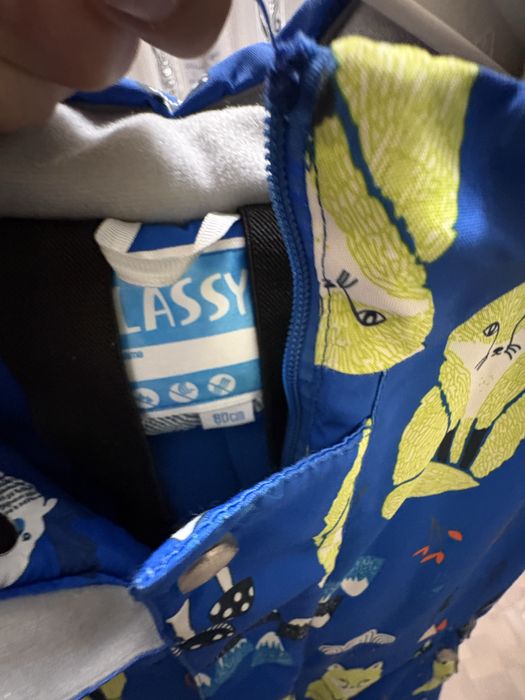 Продам зимний комбинезон, 80см