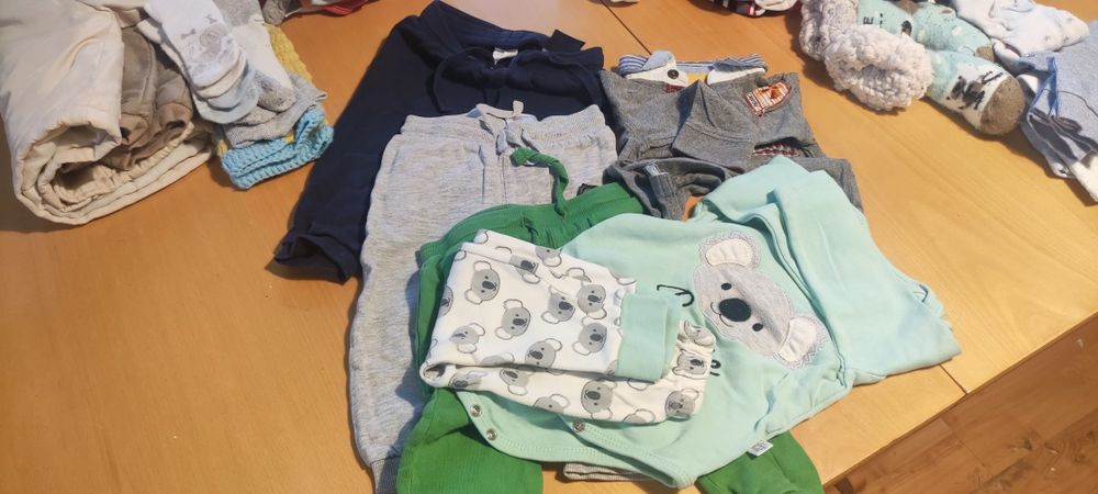 Подарявам дрешки за момче, 0-12м