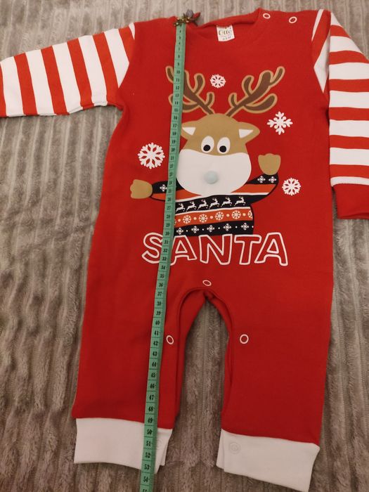 Новогодний слип 6-9 месяцев