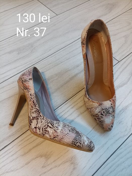 Pantofi damă piele naturală