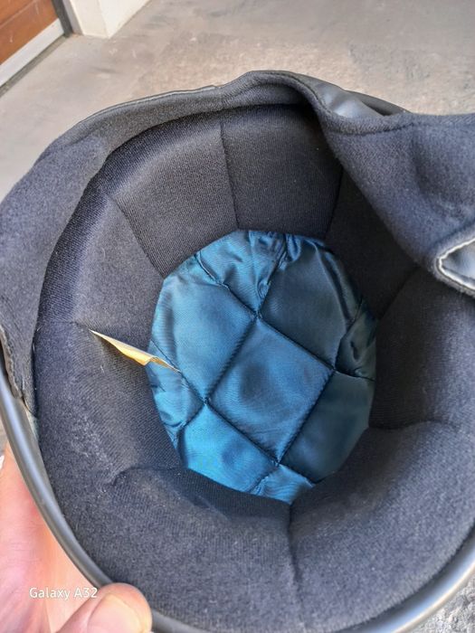 Мото каска половинка с очила