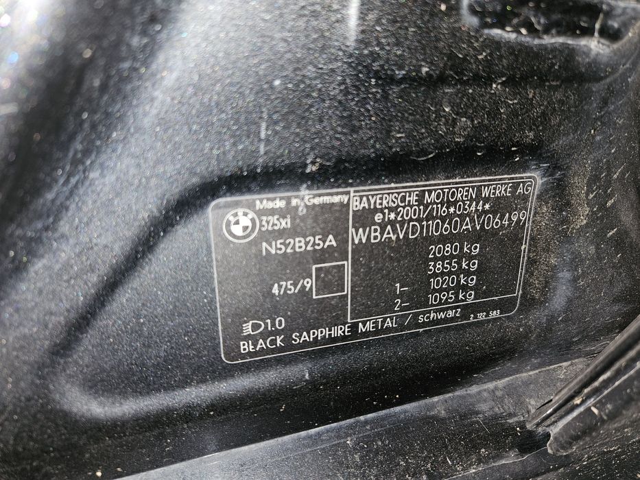 Piese auto BMW e90 325xi non-lci volan stanga
