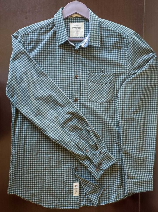 H&M - 7 camasi bumbac sezon rece mar.M noi, eticheta, talie 105-110 cm