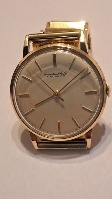 Ceas de Aur 18 K IWC Internațional Watch Schaffhausen