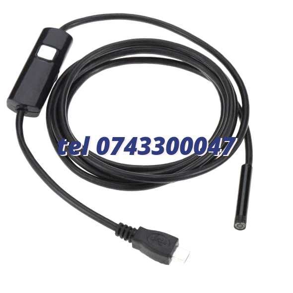 Camera Tip Endoscop 5.5Mm, 2M Pentru Android Piesa De Schimb Piesa Schimb ,service Piesa Utilizare