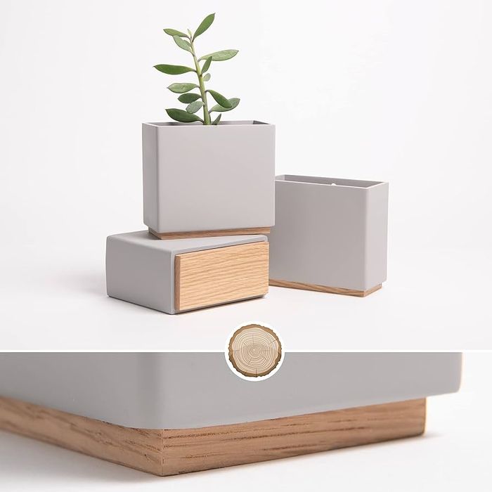 Дизайнерски стенни саксии KAZAI – комплект 3 бр. | 3 цвята