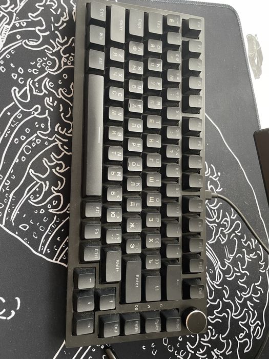 клавиатура Ajazz ak820, в черном цвете