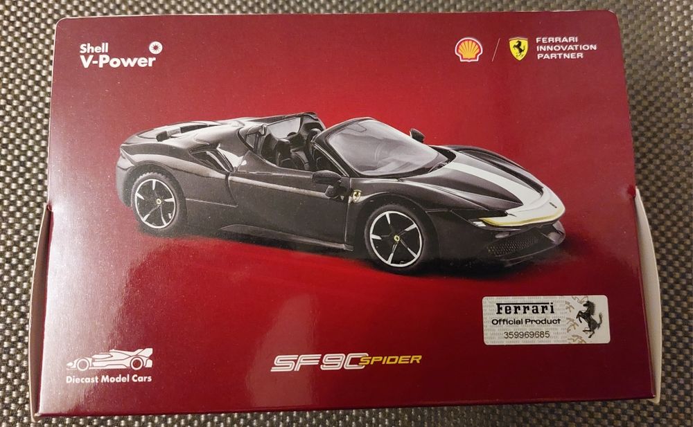 Shell количка Ферари