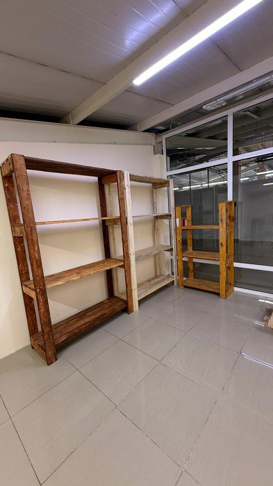 полки из дерева натуральный