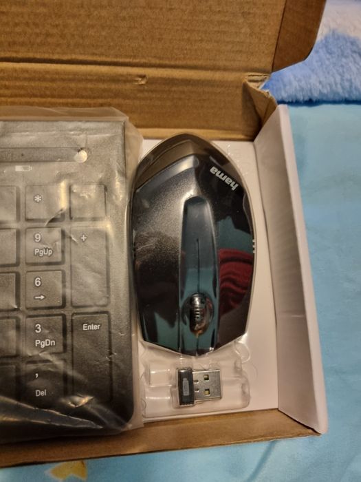 Kit tastatura + mouse (wireless) Hama RF2300 noi, nefolosite