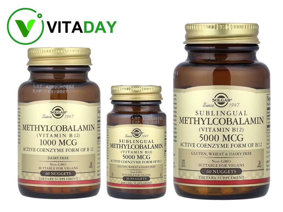 Solgar Methylcobalamin Vitamin B12 метилкобаламин (витамин B12)
