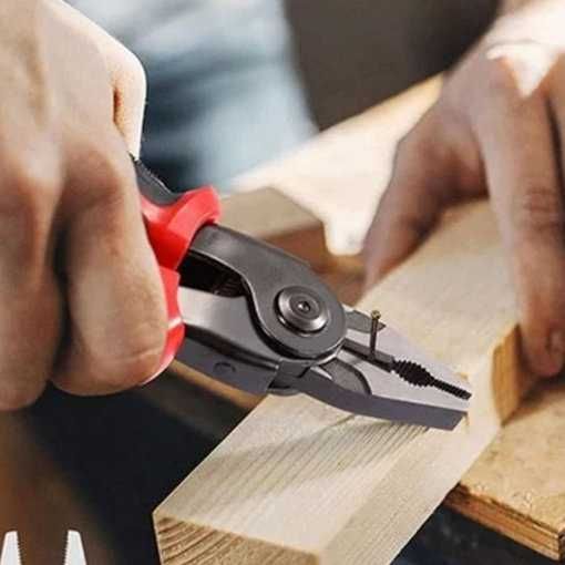 НЕМСКИ Комплект Клещи И Ножици 5 В 1 MultifunctionalPilers + ЛЕД ФЕНЕР