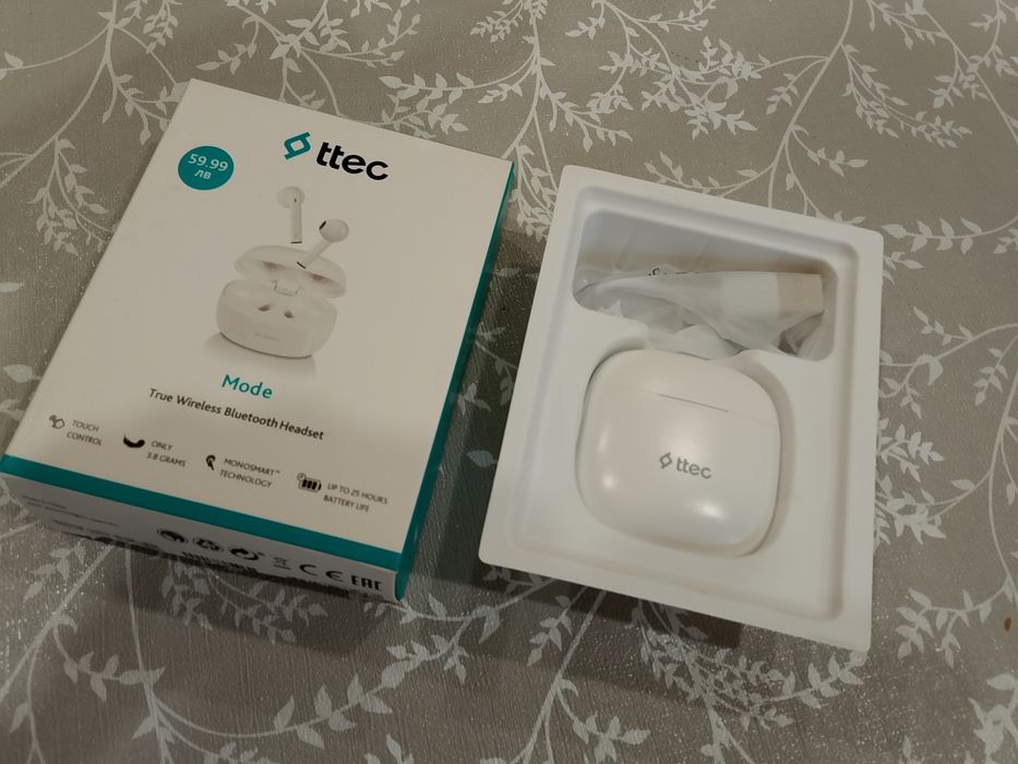 Безжични слушалки TTEC