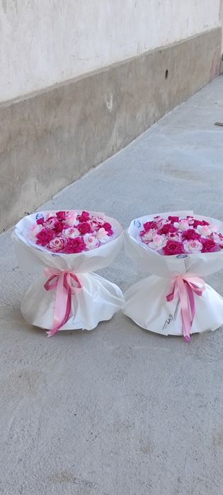 Мыльные  цветы современной флористики