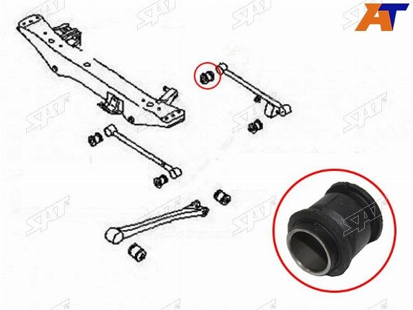 Сайлентблок Subaru Impreza