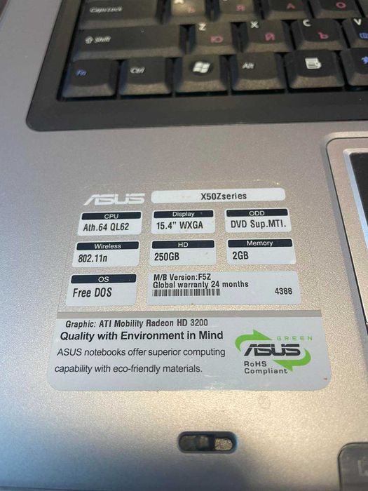 Лаптоп Asus за части