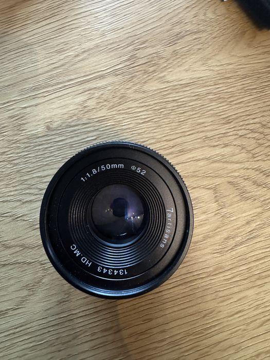Два обектива за mirrorless 3/4 резба 7artisans 50 mm и Helios 44 mm
