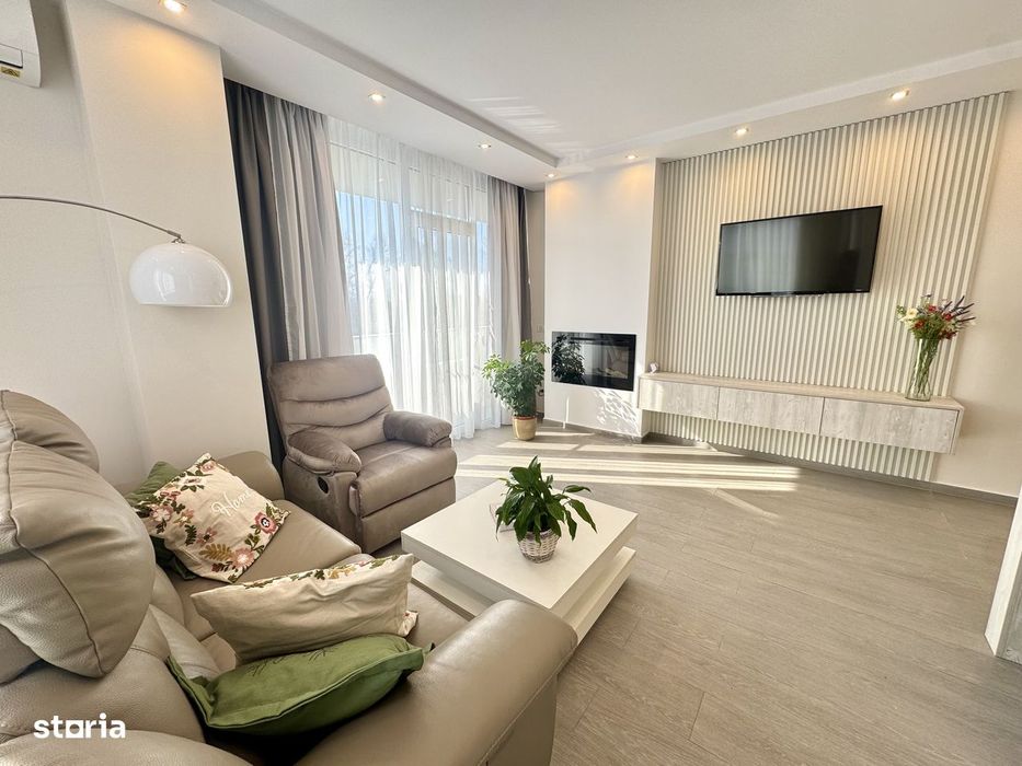 Inchiriez apartament 3 camere + parcare, amenajat modern, Micalaca