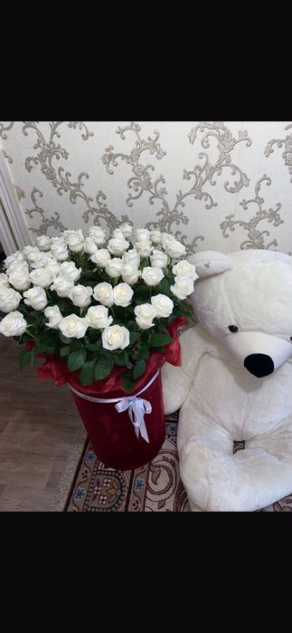 Большое розы 73 штук