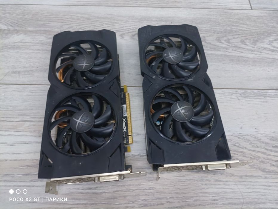 Продаются видеокарты rx480 XFX 4gb