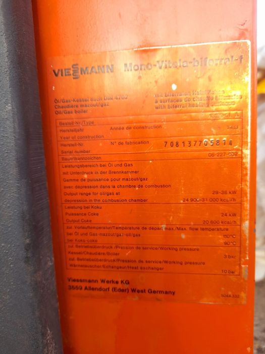 Centrala mixta ulei si lemn