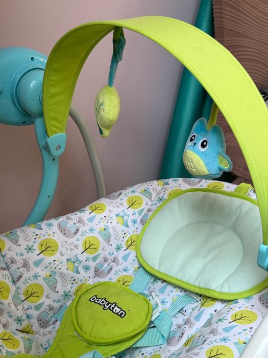 Детский шезлонг baby ton